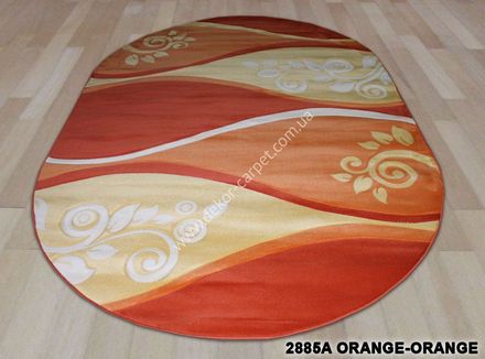 Carpet Exellent 2885A-orange-orange