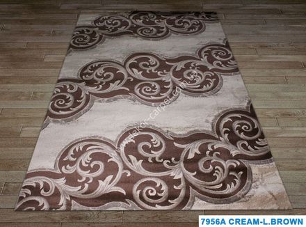 Carpet Festival 7956A-cream-l-brown