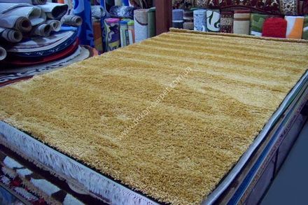 Carpet Gold Shaggy 9000 yellow
