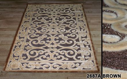 Carpet Hadise 2687 v-brown_ne