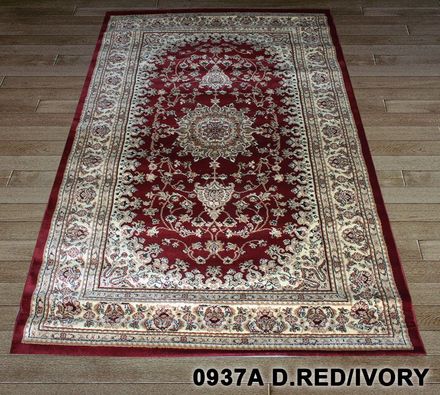 Carpet Elmas 0937a-d-red-ivory