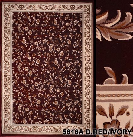Carpet Imperia 5816a-d-red-ivory