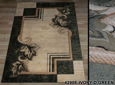 Carpet Nidal 4290e-ivory-green