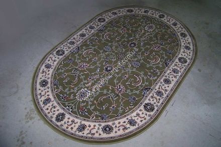Carpet Ottoman 6038 green crem
