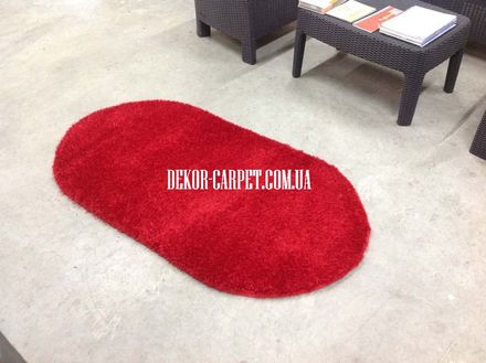Carpet Shaggy 3D red