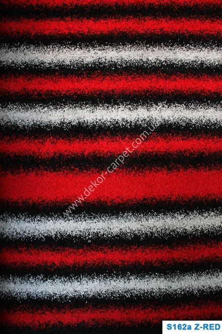 Carpet Shaggy 5b S162a-Z-RED
