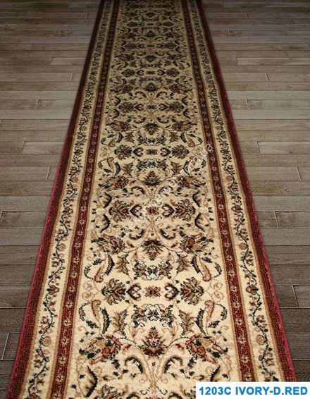 Carpet Super Elmas 1203C-ivory-d-red