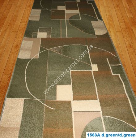 Carpet Super Elmas 1563A-d-green-d-green