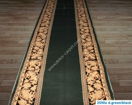 Carpet Super Elmas 2550a-d-green-black