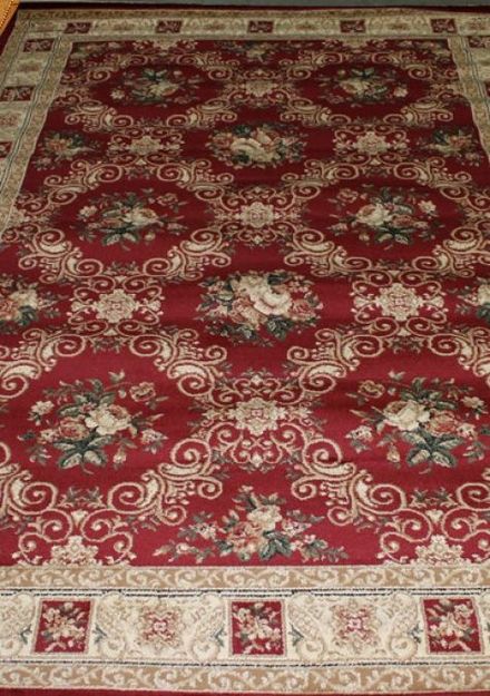 Дорожка Super Elmas 4588A-d-red-ivory
