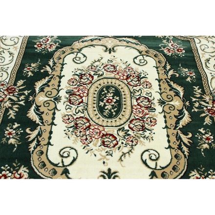 Carpet Tabriz 2619D green ivory