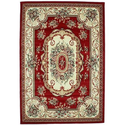Carpet Tabriz 2619D red ivory