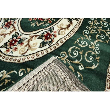 Carpet Tabriz 3526c green ivory