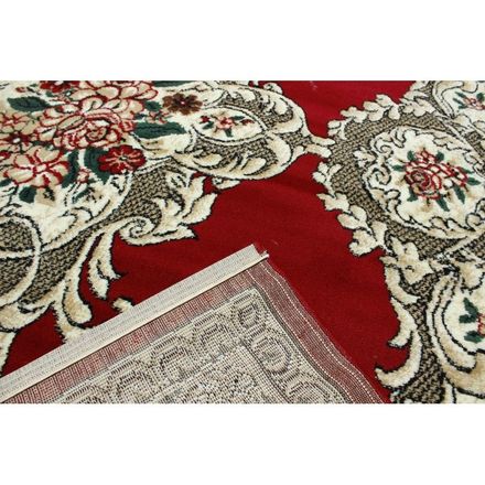 Carpet Tabriz 3692a red ivory