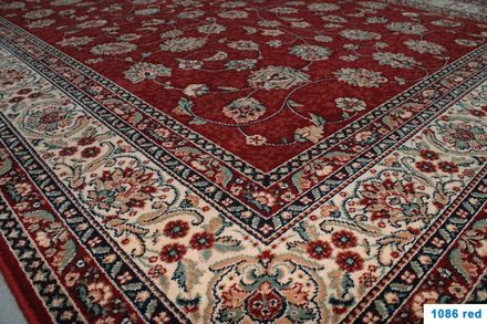 Carpet Tebriz 1086 red