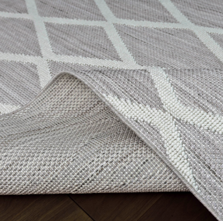 Ковер Agra ER21B white l.grey
