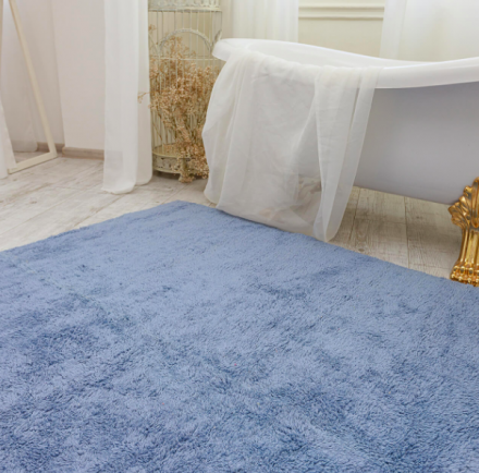 Ковер Bath mat 16286A blue