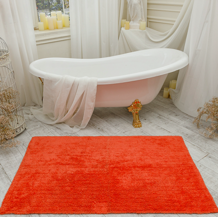 Bath mat 16286A orange