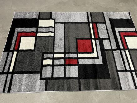 Доріжка Camino 02581c grey red dor