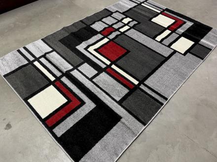 Доріжка Camino 02581c grey red dor