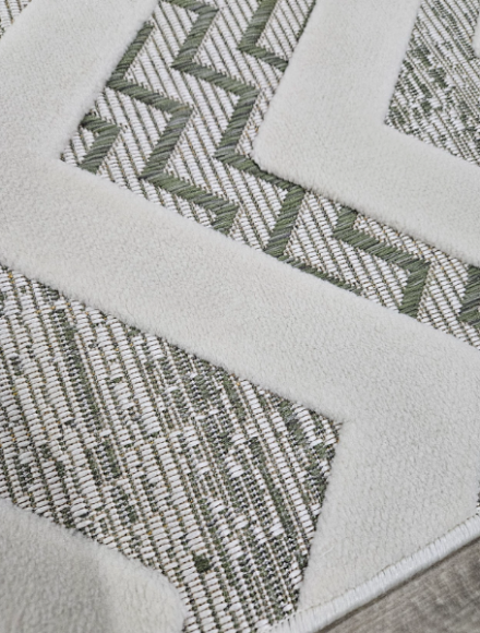 Carpet Dolche 4037B green cream