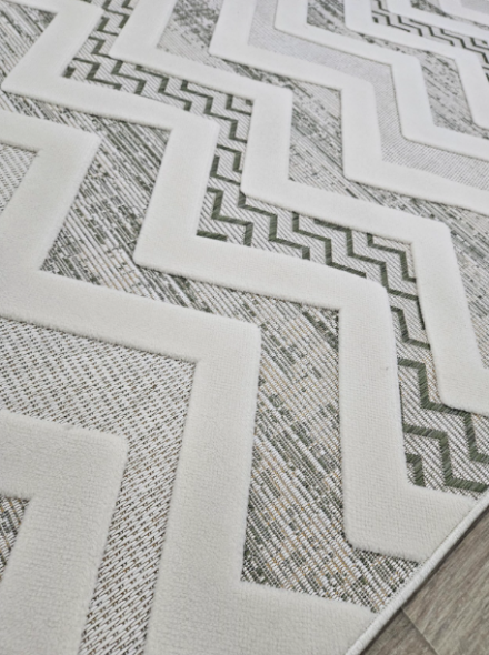 Доріжка Dolche 4037B green cream dor