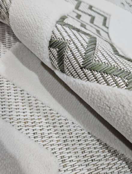 Доріжка Dolche 4037B green cream dor