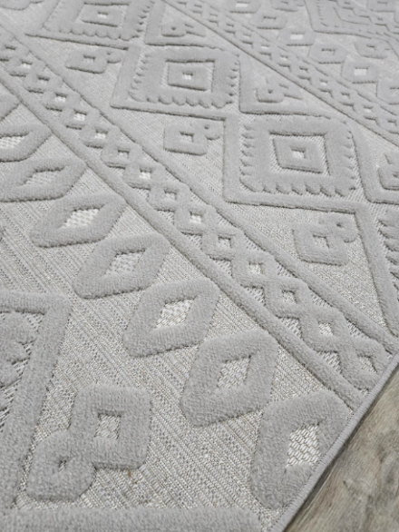 Доріжка Dolche 4198A cream lgrey dor