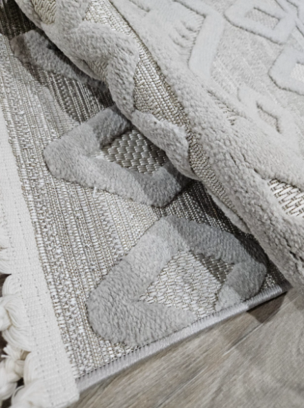 Доріжка Dolche 4198A cream lgrey dor