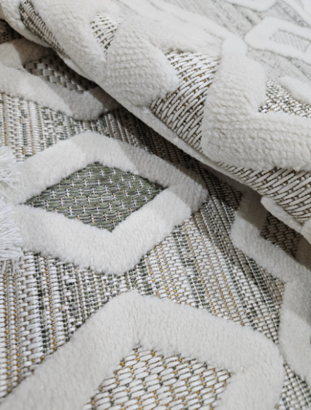 Доріжка Dolche 4198A green cream dor