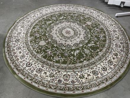 Килим Esfahan 4878a green-ivory