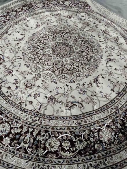 Ковер Esfahan 4878A-ivory-d-red