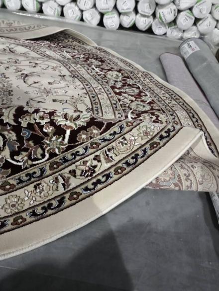 Ковер Esfahan 4878A-ivory-d-red