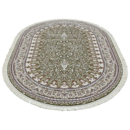 Carpet Esfahan 4996f green ivory