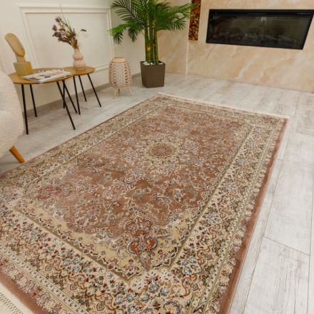 Esfahan 5978A-BROWN-IVORY