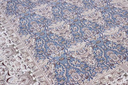 Carpet Esfahan 9915A-BLUE-IVORY