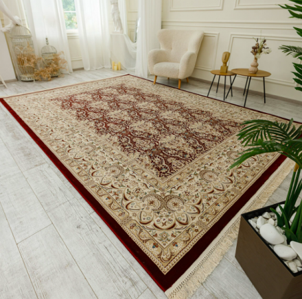 Килим Esfahan 9915A-DRED-IVORY