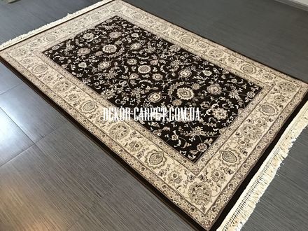 Carpet Esfahan X209A DBROWN IVORY