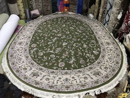 Carpet Esfahan 4904 green-ivory