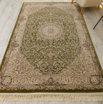 Килим Esfehan 7786A green IVORY