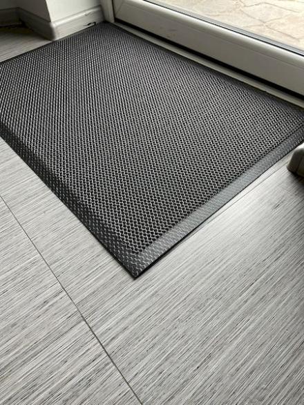 Прорезиненный коврик Exit carpet black
