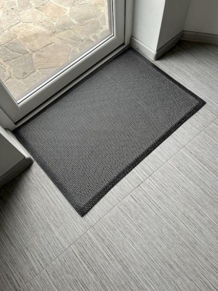 Прорезиненный коврик Exit carpet black