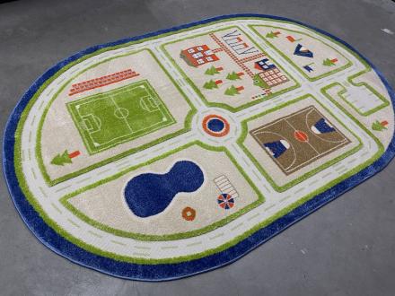 Carpet Fulya 8c44b m-blue