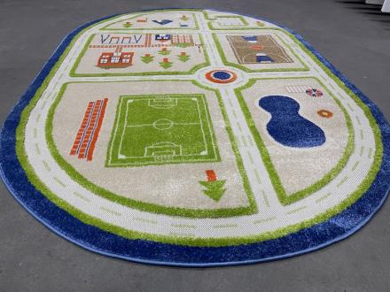 Carpet Fulya 8c44b m-blue