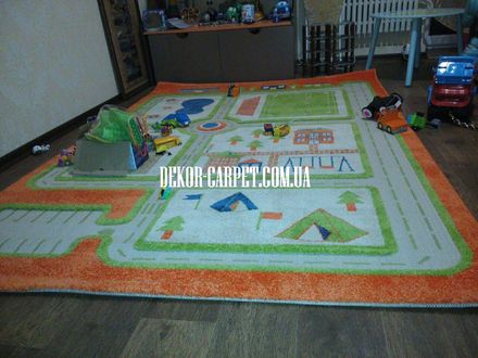 Ковер - Ковер Fulya 8c44b orange изображение 5 () ковры для машинок