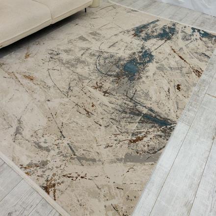 Килим Gemma GM41B light beige blue