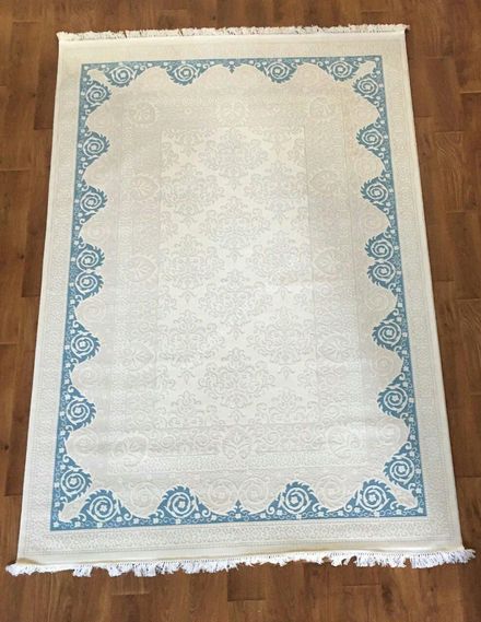 Carpet Inci 4821 cream blue