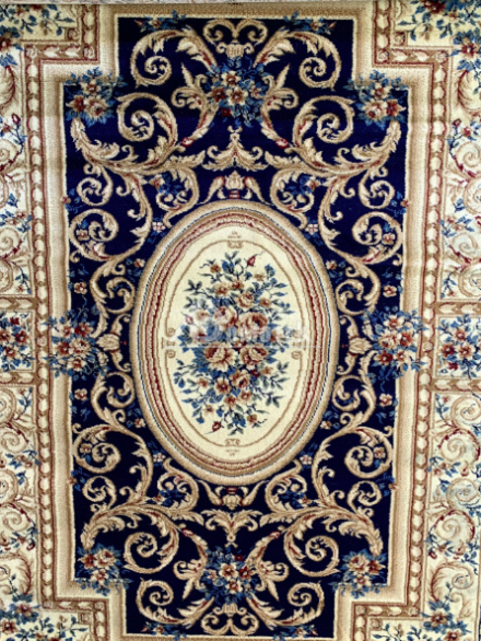 Carpet Iskender 7546A navy