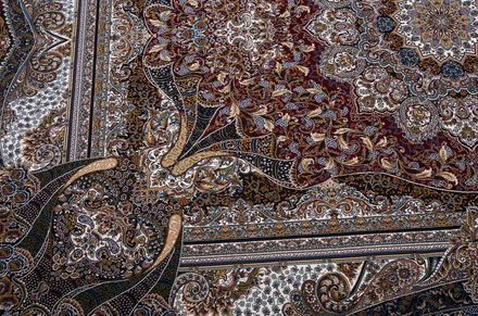 Carpet Kashan 619 red