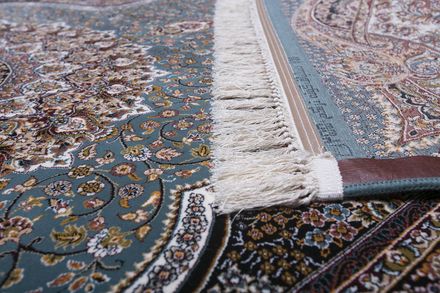 Carpet Kashan 620 blue